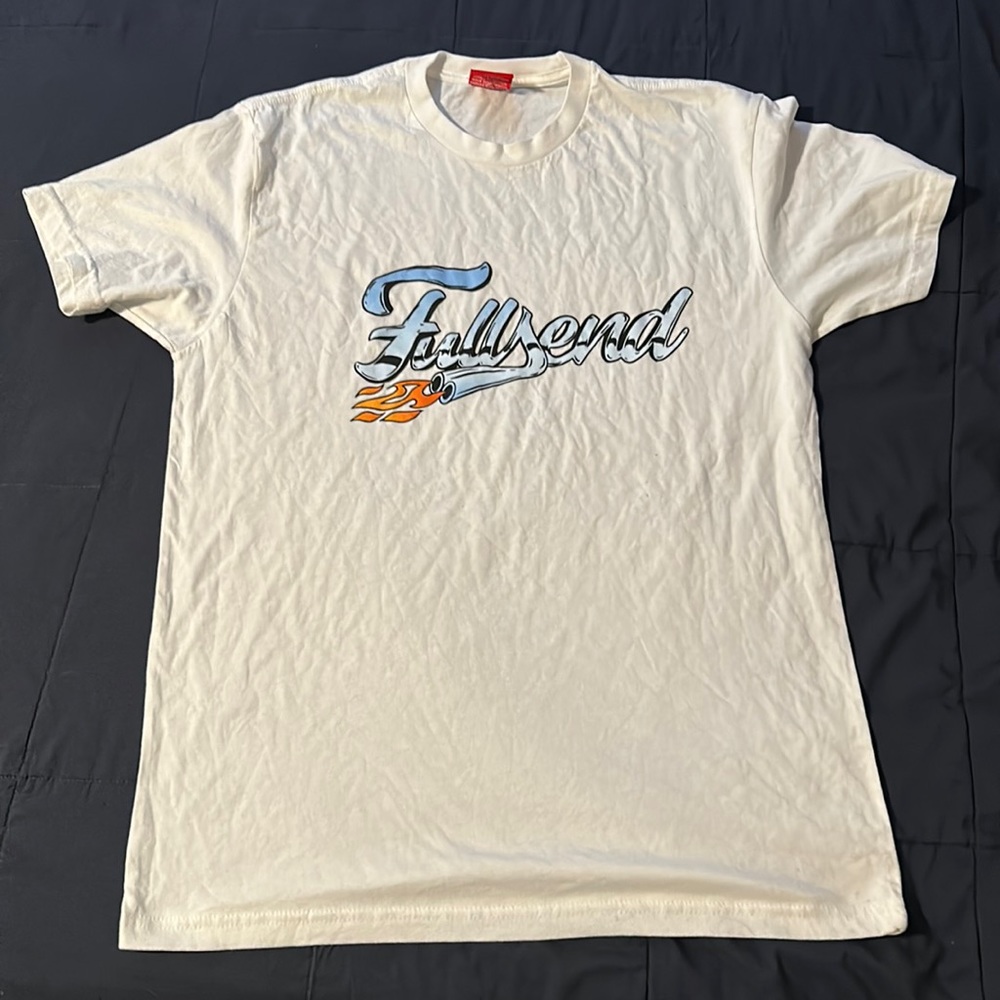 Full Send White Tshirt
